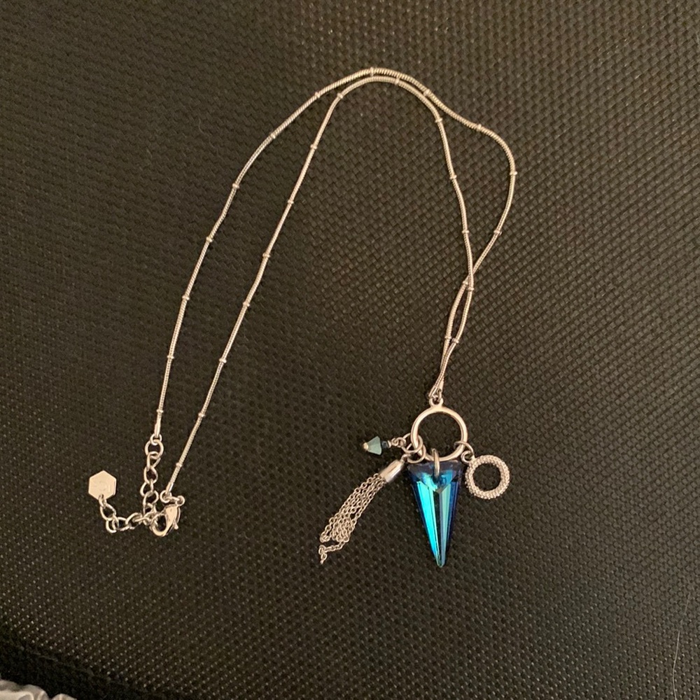 Touchstone Crystal Bermuda Triangle necklace